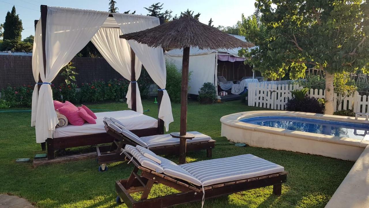 El Chalet Del Mar Chiclana de la Frontera Bagian luar foto